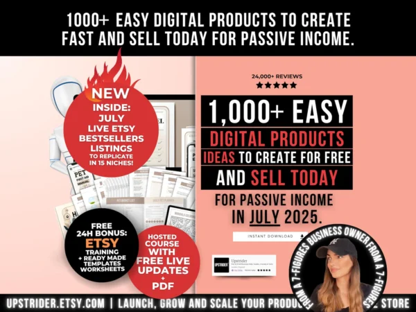 1000 Digital Products Ideas