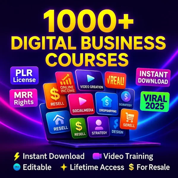 1000+ Business Video Courses Bundle